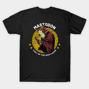 Call Of Mastodon // Original Artwork in Album style 80s T-Shirt